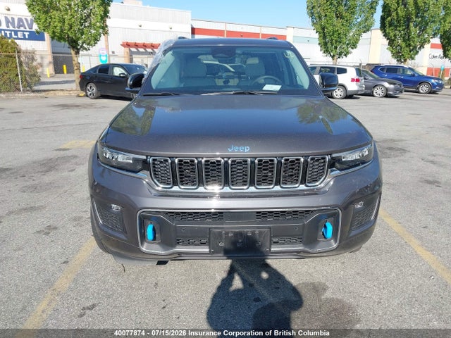 1C4RJYD68N8735187 Jeep Grand Cherokee Overland 4xe