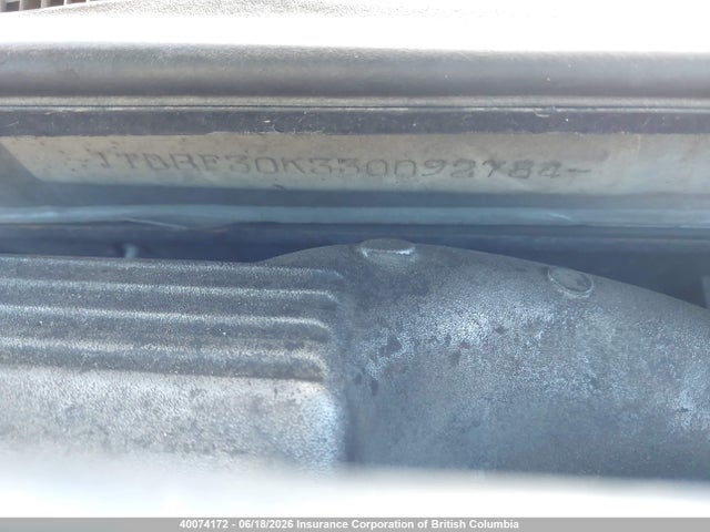 40074172 :رقم المزاد ، JTDBF30K330092784 vin ، 2003 Toyota Camry Le/xle مزاد بيع