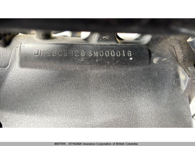 Продаж на аукціоні авто 2008 Honda Cbr1000 Rr, vin: JH2SC59268M000016, номер лоту: 40077876