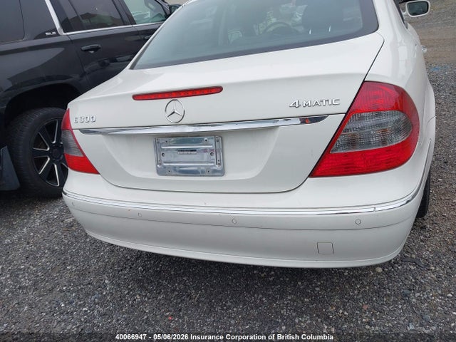 2008 Mercedes-benz E 300 4matic მანქანა იყიდება აუქციონზე, vin: WDBUF92XX8B238838, აუქციონის ნომერი: 40066947