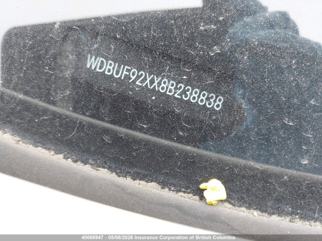 2008 Mercedes-benz E 300 4matic მანქანა იყიდება აუქციონზე, vin: WDBUF92XX8B238838, აუქციონის ნომერი: 40066947