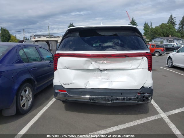 40077895 :رقم المزاد ، KNDNC5K3XS6510552 vin ، 2025 Kia Carnival Ex مزاد بيع