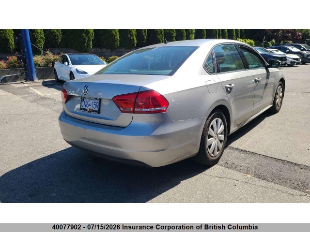 40077902 :رقم المزاد ، 1VWAH7A36CC065594 vin ، 2012 Volkswagen Passat 2.5l Trendline/2.5l Trendline+ مزاد بيع
