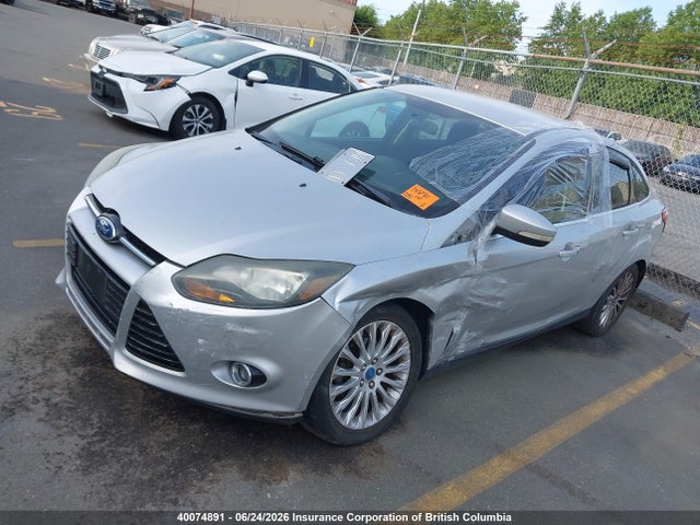Aukcja sprzedaży 2012 Ford Focus Titanium, vin: 1FAHP3J24CL180480, numer aukcji: 40074891