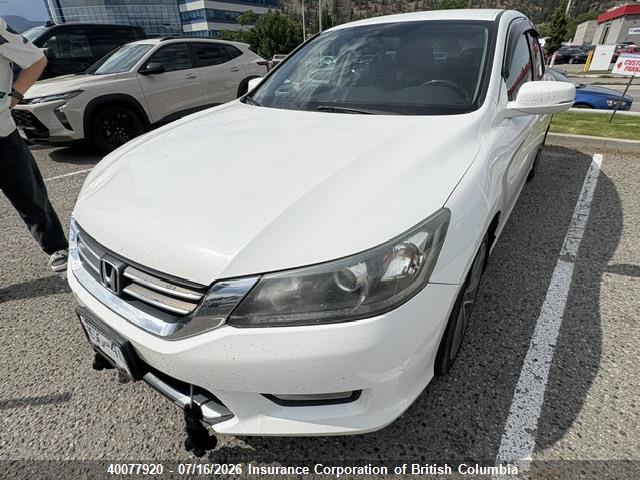 40077920 :رقم المزاد ، 1HGCR2F52EA809942 vin ، 2014 Honda Accord Sport مزاد بيع