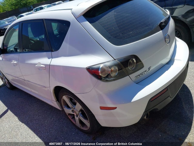2008 Mazda 3 Hatchback მანქანა იყიდება აუქციონზე, vin: JM1BK343X81172180, აუქციონის ნომერი: 40073557