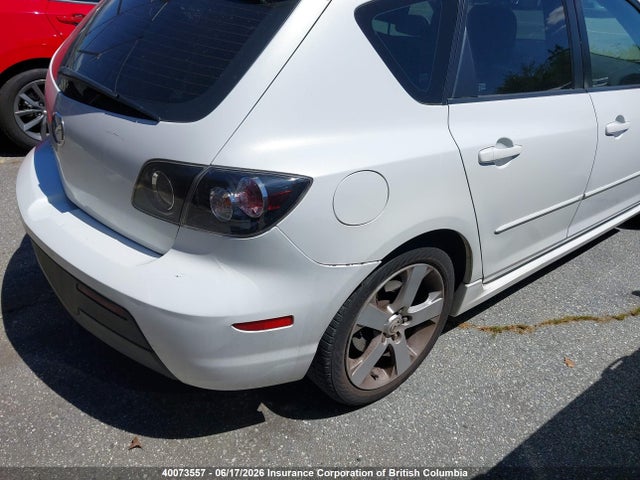 2008 Mazda 3 Hatchback მანქანა იყიდება აუქციონზე, vin: JM1BK343X81172180, აუქციონის ნომერი: 40073557