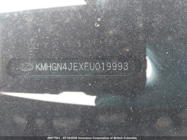 Hyundai Genesis 3.8l 2015 KMHGN4JEXFU019993 Image 18