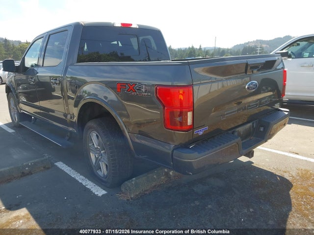 40077933 :رقم المزاد ، 1FTEW1EG4JFB90027 vin ، 2018 Ford F150 مزاد بيع