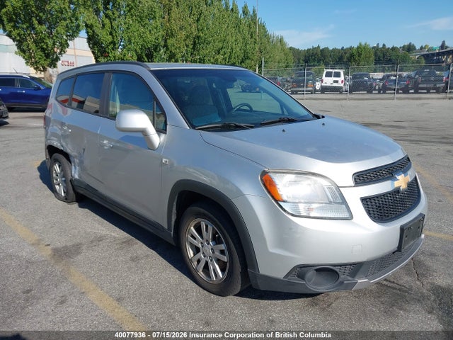 Aukcja sprzedaży 2012 Chevrolet Orlando 1lt/2lt, vin: KL77P2EM6CK550889, numer aukcji: 40077936