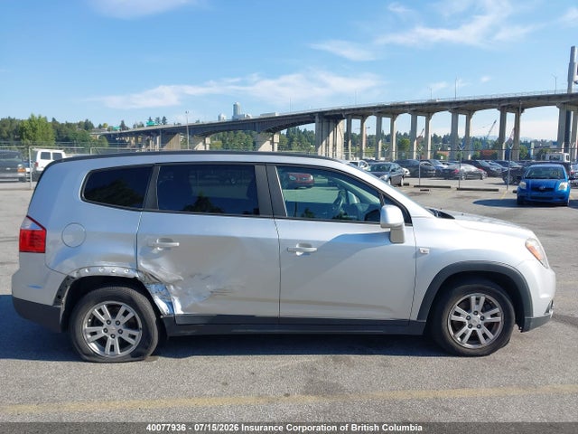 Aukcja sprzedaży 2012 Chevrolet Orlando 1lt/2lt, vin: KL77P2EM6CK550889, numer aukcji: 40077936