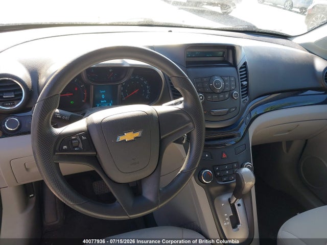 Aukcja sprzedaży 2012 Chevrolet Orlando 1lt/2lt, vin: KL77P2EM6CK550889, numer aukcji: 40077936