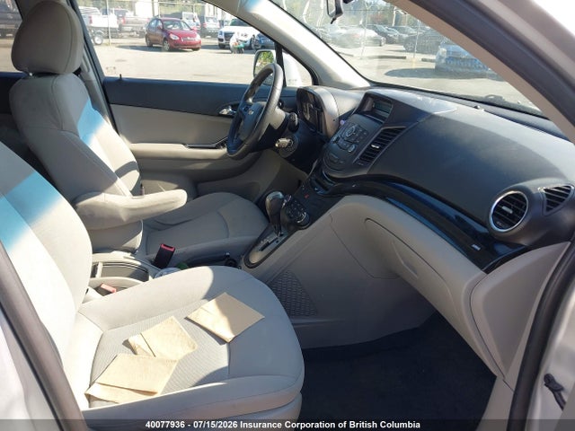 Aukcja sprzedaży 2012 Chevrolet Orlando 1lt/2lt, vin: KL77P2EM6CK550889, numer aukcji: 40077936