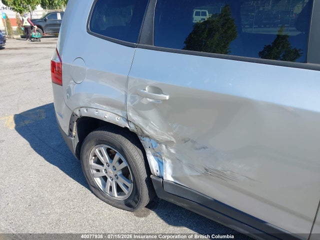 Aukcja sprzedaży 2012 Chevrolet Orlando 1lt/2lt, vin: KL77P2EM6CK550889, numer aukcji: 40077936