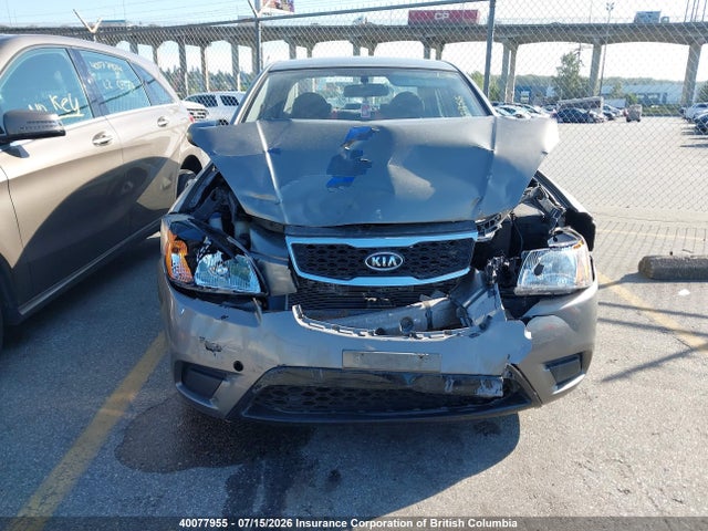 2011 Kia Rio მანქანა იყიდება აუქციონზე, vin: KNADH4B31B6747189, აუქციონის ნომერი: 40077955