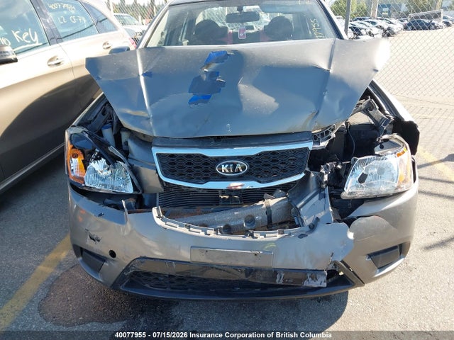 2011 Kia Rio მანქანა იყიდება აუქციონზე, vin: KNADH4B31B6747189, აუქციონის ნომერი: 40077955