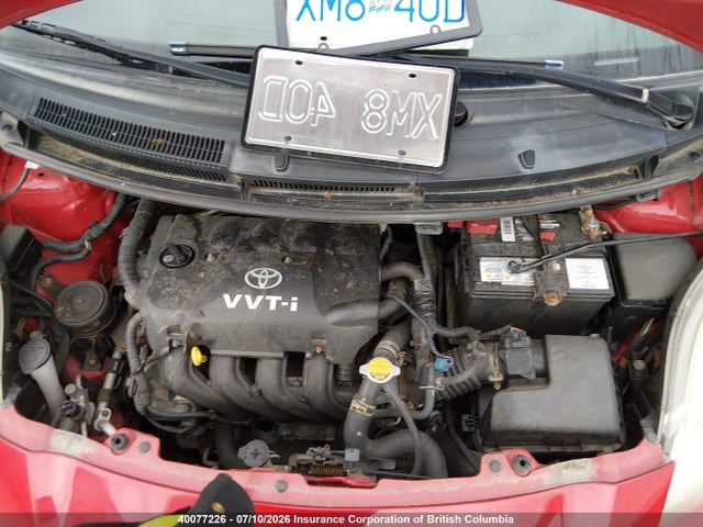 Продаж на аукціоні авто 2007 Toyota Yaris, vin: JTDKT923475080170, номер лоту: 40077226