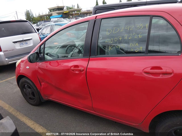 Продаж на аукціоні авто 2007 Toyota Yaris, vin: JTDKT923475080170, номер лоту: 40077226