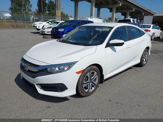 Honda Civic Lx 2018 2HGFC2F58JH044083 Image 2
