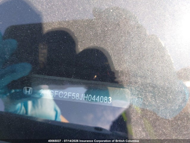 Honda Civic Lx 2018 2HGFC2F58JH044083 Image 20