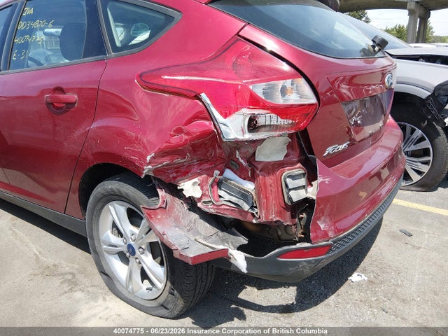 2013 Ford Focus Se მანქანა იყიდება აუქციონზე, vin: 1FADP3K22DL347269, აუქციონის ნომერი: 40074775