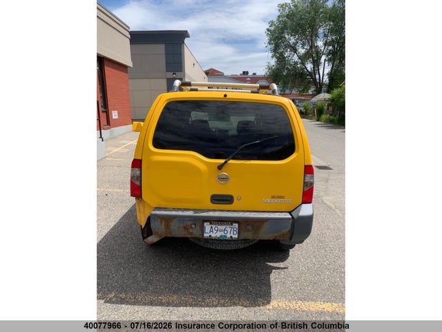 2004 Nissan Xterra Xe/se მანქანა იყიდება აუქციონზე, vin: 5N1ED28Y94C605098, აუქციონის ნომერი: 40077966