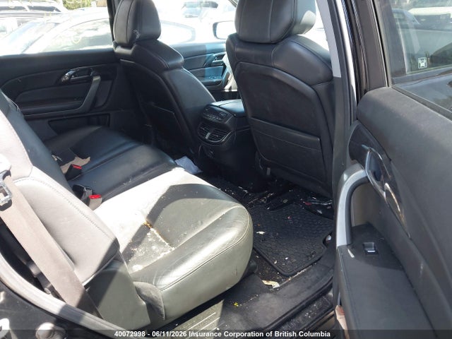 40072998 :رقم المزاد ، 2HNYD28689H002559 vin ، 2009 Acura Mdx Technology مزاد بيع