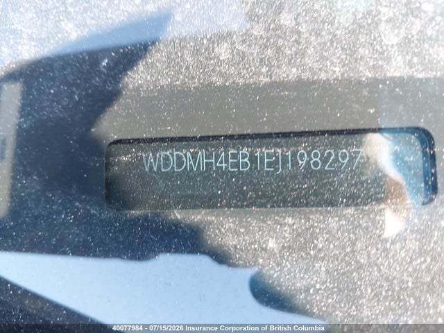 WDDMH4EB1EJ198297 Mercedes-Benz B250