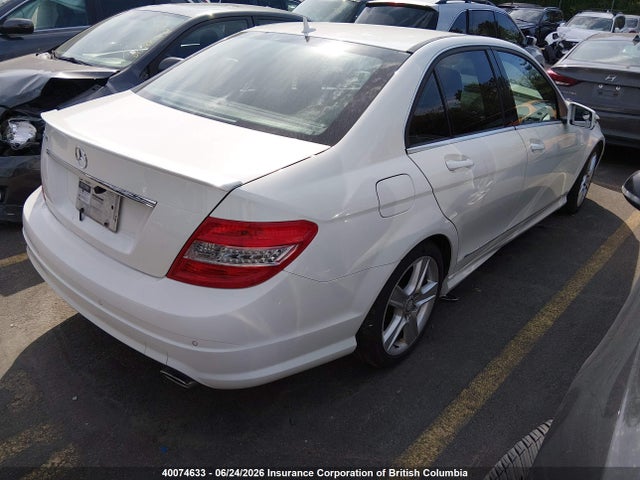 Aukcja sprzedaży 2010 Mercedes-benz C 300 4matic, vin: WDDGF8BB9AF508272, numer aukcji: 40074633