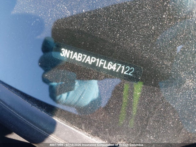 Nissan Sentra S/sv/sr/sl 2015 3N1AB7AP1FL647122 Image 20