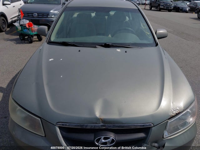 40078000 :رقم المزاد ، 5NPET46C88H311924 vin ، 2008 Hyundai Sonata Gls مزاد بيع