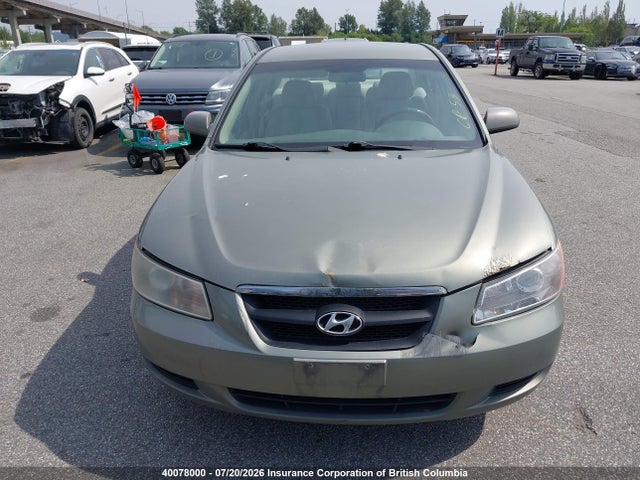40078000 :رقم المزاد ، 5NPET46C88H311924 vin ، 2008 Hyundai Sonata Gls مزاد بيع