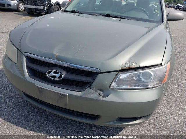40078000 :رقم المزاد ، 5NPET46C88H311924 vin ، 2008 Hyundai Sonata Gls مزاد بيع
