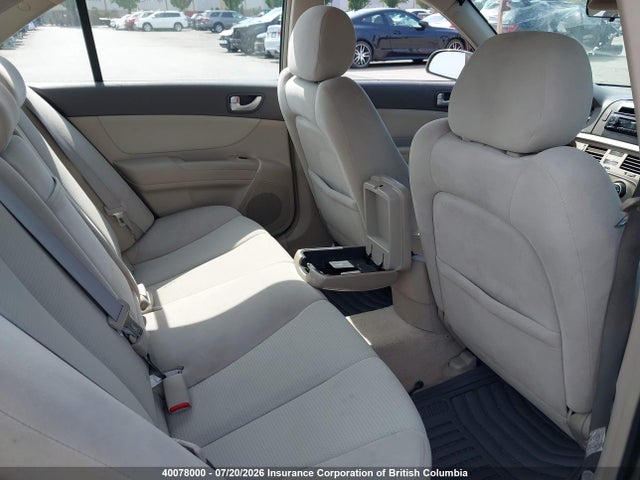 40078000 :رقم المزاد ، 5NPET46C88H311924 vin ، 2008 Hyundai Sonata Gls مزاد بيع