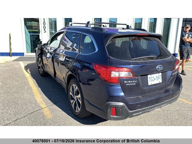 40078001 :رقم المزاد ، 4S4BSDTC7J3333534 vin ، 2018 Subaru Outback Touring مزاد بيع