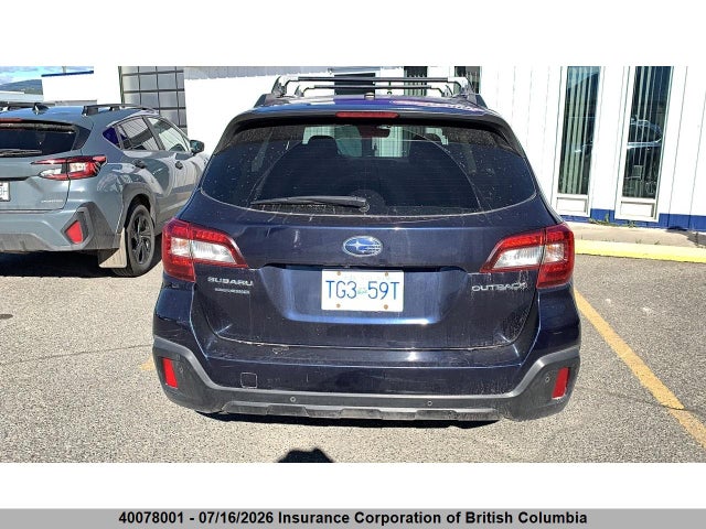 40078001 :رقم المزاد ، 4S4BSDTC7J3333534 vin ، 2018 Subaru Outback Touring مزاد بيع