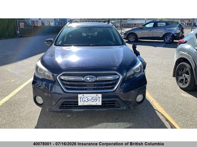 40078001 :رقم المزاد ، 4S4BSDTC7J3333534 vin ، 2018 Subaru Outback Touring مزاد بيع