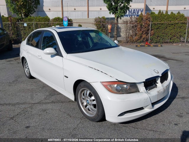 Продаж на аукціоні авто 2007 Bmw 323i, vin: WBAVH13547KC97199, номер лоту: 40078003