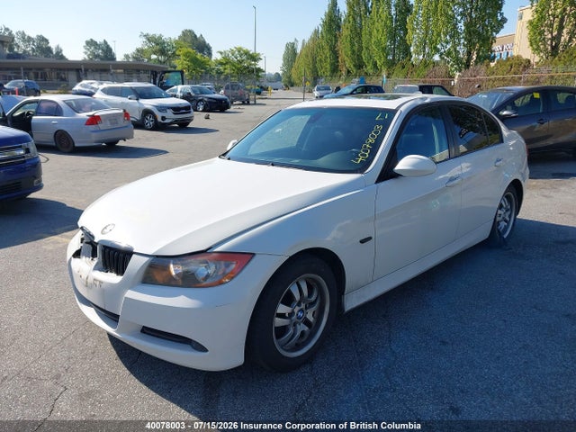 Продаж на аукціоні авто 2007 Bmw 323i, vin: WBAVH13547KC97199, номер лоту: 40078003