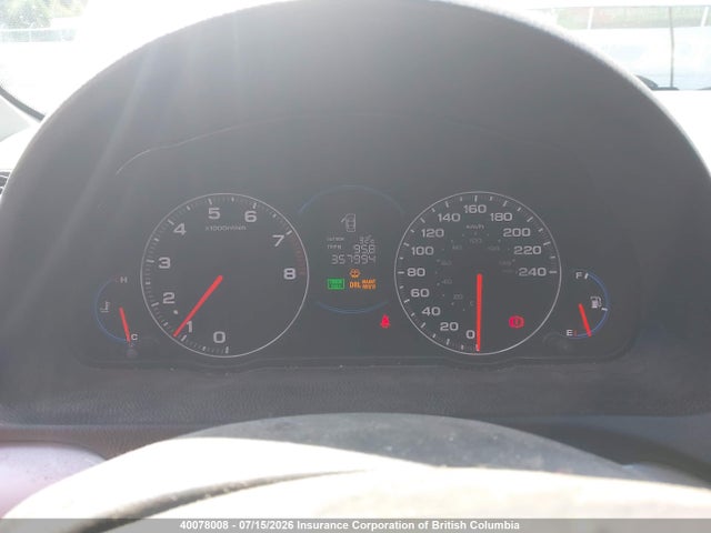 2004 Acura Tsx მანქანა იყიდება აუქციონზე, vin: JH4CL95824C802110, აუქციონის ნომერი: 40078008