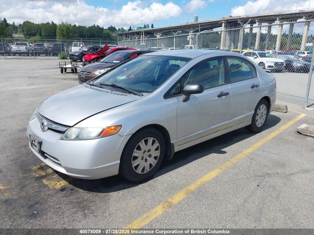 40078009 :رقم المزاد ، 2HGFA16268H106306 vin ، 2008 Honda Civic مزاد بيع