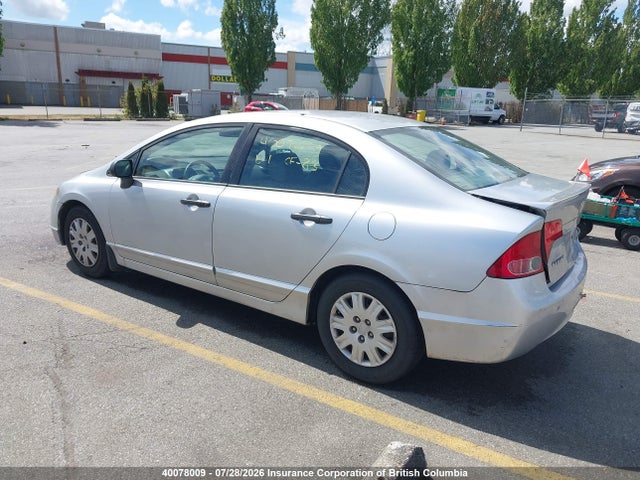 40078009 :رقم المزاد ، 2HGFA16268H106306 vin ، 2008 Honda Civic مزاد بيع