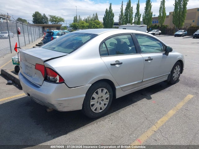 40078009 :رقم المزاد ، 2HGFA16268H106306 vin ، 2008 Honda Civic مزاد بيع