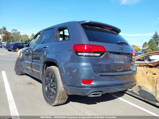 Продажа на аукционе авто 2021 Jeep Grand Cherokee Limited, vin: 1C4RJFBG2MC707431, номер лота: 40078024