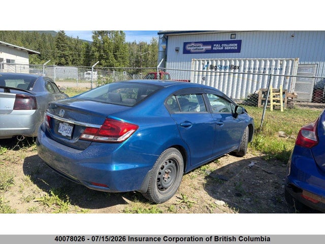 40078026 :رقم المزاد ، 2HGFB2F56DH003314 vin ، 2013 Honda Civic مزاد بيع