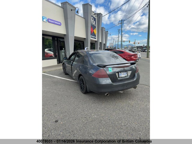 40078031 :رقم المزاد ، 1HGCM665X7A803217 vin ، 2007 Honda Accord Ex مزاد بيع
