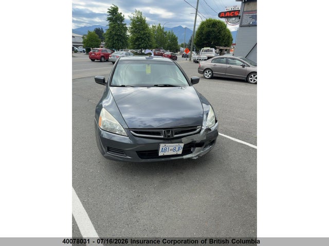 40078031 :رقم المزاد ، 1HGCM665X7A803217 vin ، 2007 Honda Accord Ex مزاد بيع