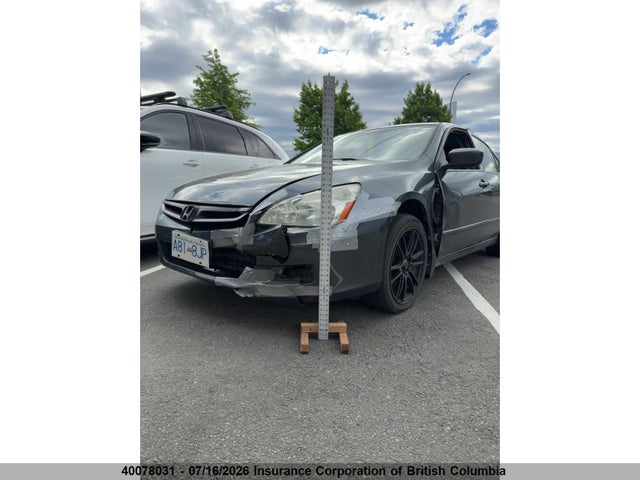40078031 :رقم المزاد ، 1HGCM665X7A803217 vin ، 2007 Honda Accord Ex مزاد بيع