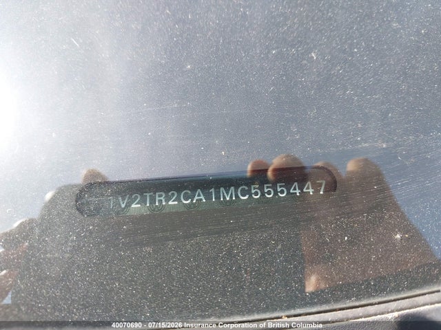 1V2TR2CA1MC555447 Volkswagen Atlas Sel Premium