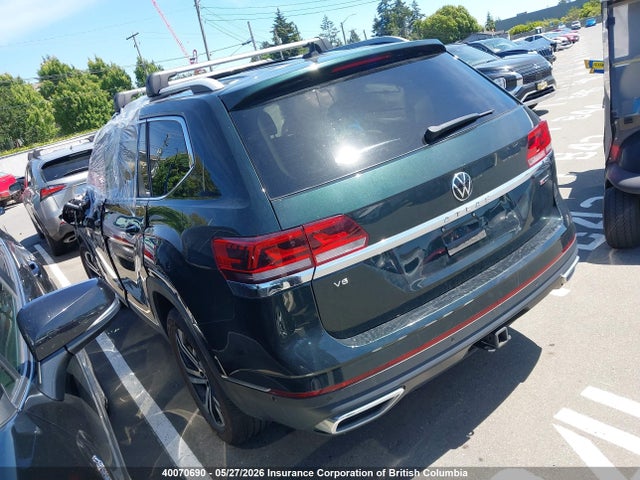 1V2TR2CA1MC555447 Volkswagen Atlas Sel Premium